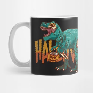 Zombie Trex, halloween shirt, dino trex, trex, trex dino, trick or treat, trex costume Mug